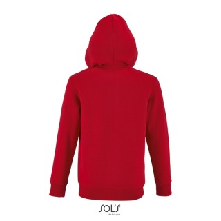 Sudadera con cremallera y capucha de niño personalizable